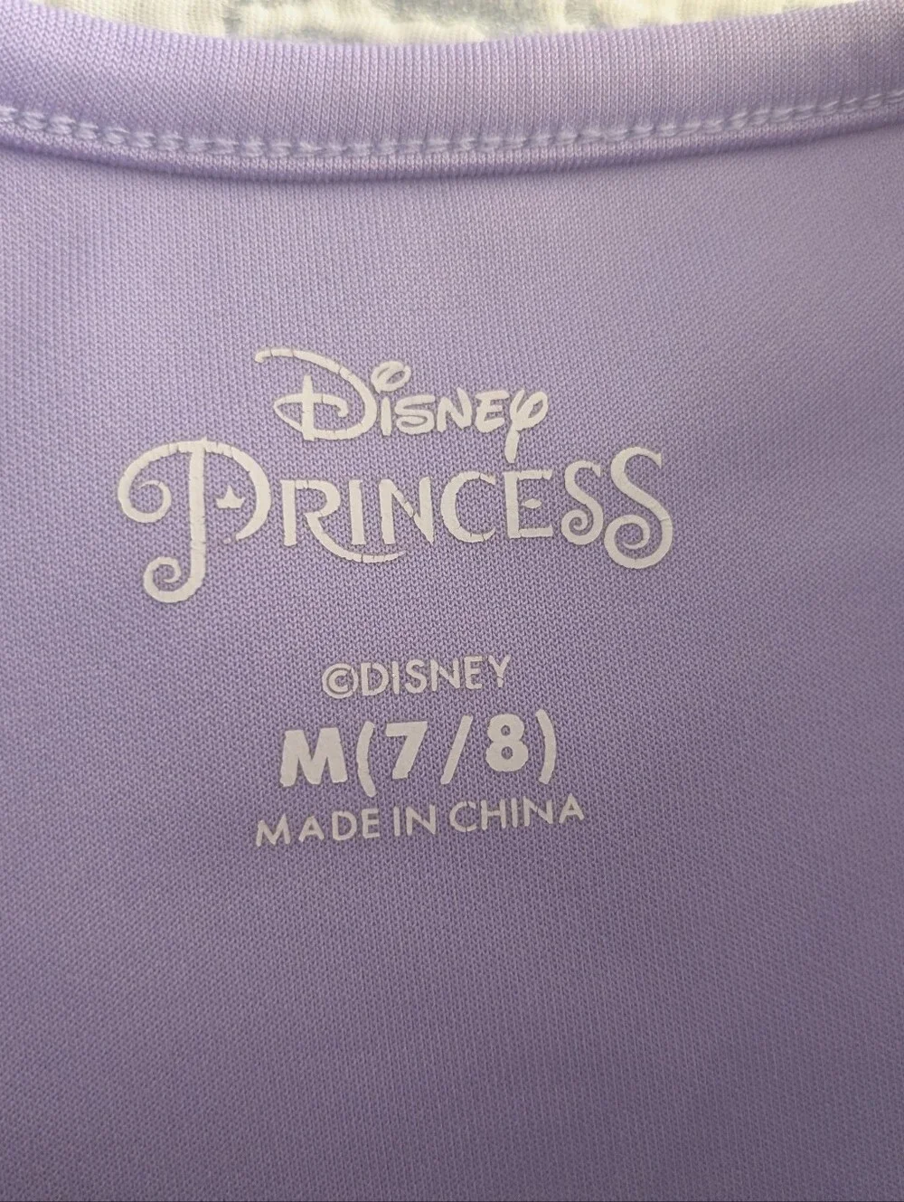 Disney Lavender and Pink Mermaid Dress Costume/ Girl 7/8 - Picture 4 of 4